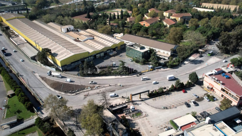 GTÜ Kavşağı’nda trafik akıcılığı artırılıyor