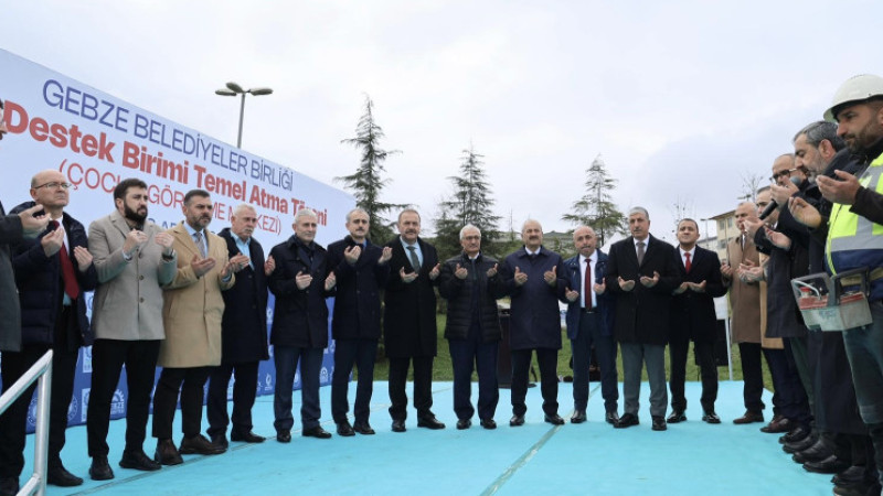 Çocuk Görüşme Merkezi’nin Temeli Gebze’de Atıldı