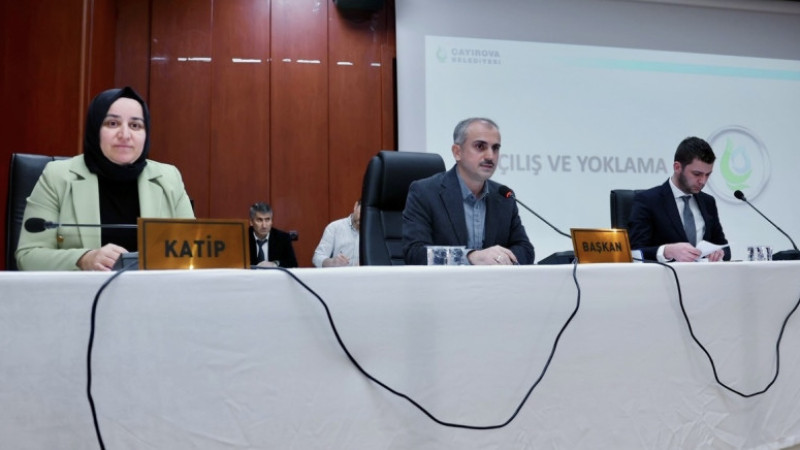 Çayırova’da yılın son meclis toplantısı yapıldı