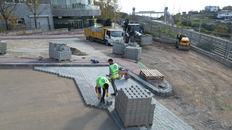 Gebze Belediyesi Üstyapı Çalışmalarına Hız Kesmeden Devam Ediyor