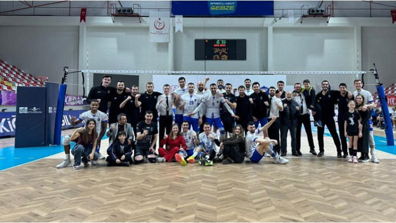 Gebze Belediyesi Spor Kulübü’nden Efeler Ligi'nde Kritik Galibiyet