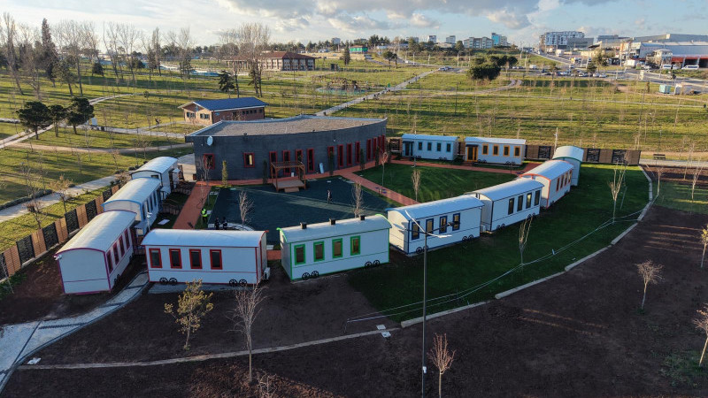 Gebze’ye Lokomotif Çocuk Köyü
