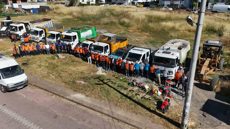 Osmangazi Mahallesi’nde Yaz Temizlik Seferberliği