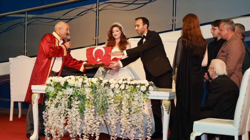 Başkan Büyükgöz, Sultan II. Abdülhamid Han’ın Torununun Nikahını Kıydı