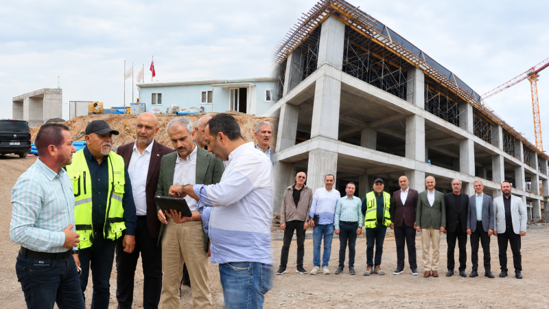 Başkan Çiftçi, “Şehrimizin hayali kat kat yükseliyor”