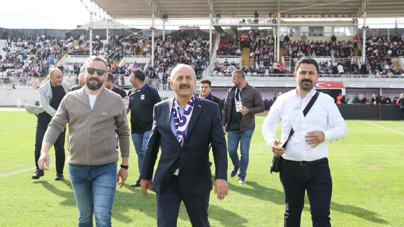 Başkan Büyükgöz Gebzespor Maçında