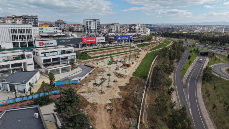 Fatih Sultan Mehmet Parkı’nda çalışmalar hızla sürüyor
