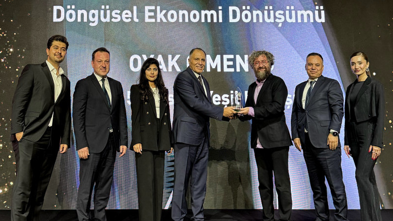 OYAK Çimento’ya “Döngüsel Ekonomi Dönüşümü” Ödülü
