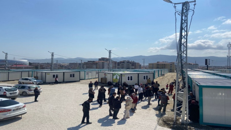 Büyükşehir'in Defne'deki Konteyner Kentine vatandaşlar taşınmaya başladı