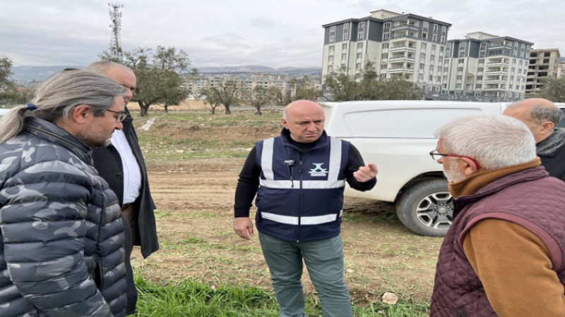 Başkan Bıyık Konteyner Kent Çalışmalarını İnceledi