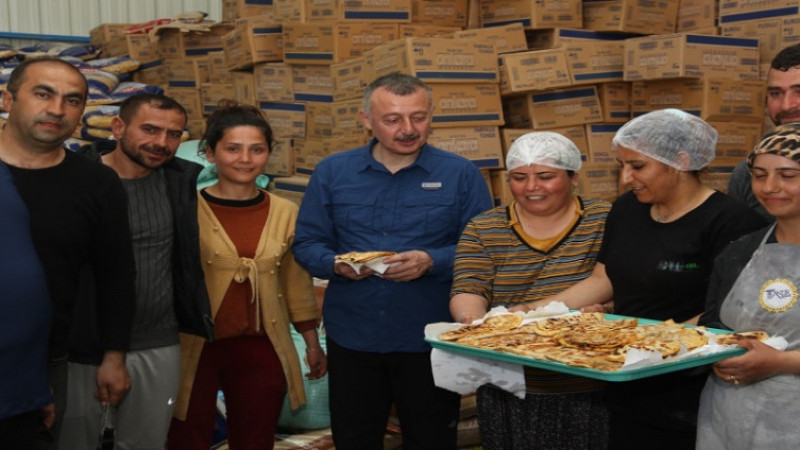 Hatay mutfağı çadır kentte yaşatılacak