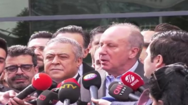 İnce: Kimse Pes Edeceğimi Sanmasın