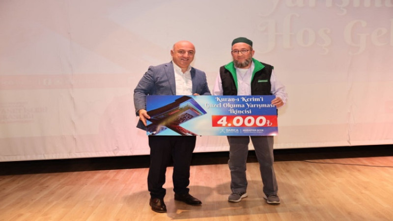 Darıca’da Kur’an-ı Kerim’i Güzel Okuma Yarışması Düzenlendi
