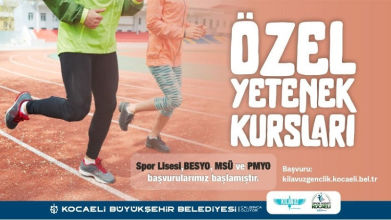 Büyükşehir ücretsiz özel yetenek kursları açıyor