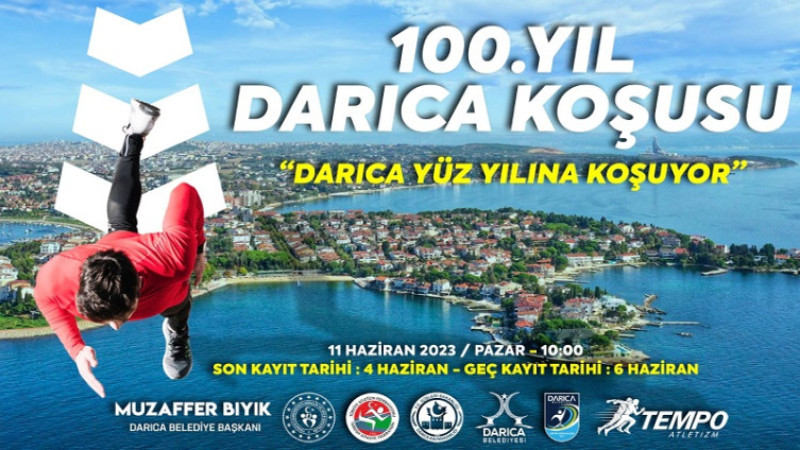 Darıca’da 100. Yıl Koşusu Düzenlenecek