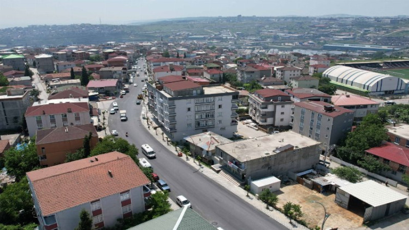 Dilovası İstiklal Caddesi Yenilendi