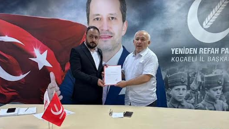 Darıca Refah İlçe Başkanı Fatih Mehmet Çakır Oldu
