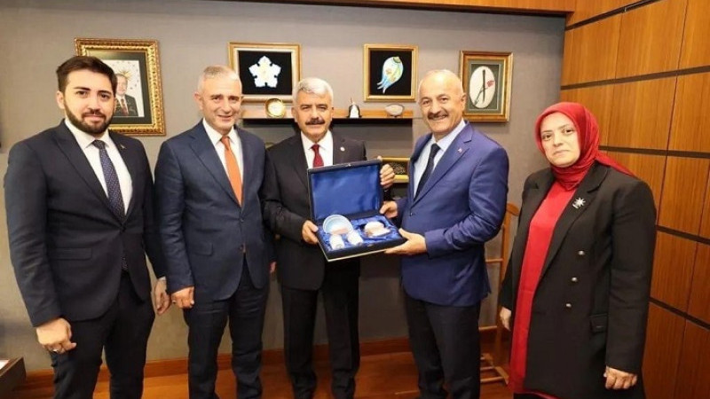 Başkanlardan Başkent Temasları