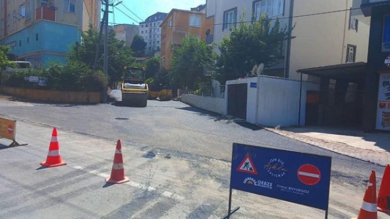 Gebze’nin Mahallelerine Sıcak Asfalt