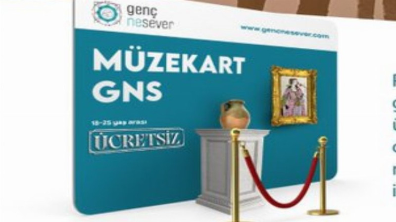 Gençlere Ücretsiz 'Müzekart'