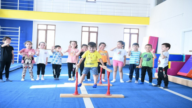 Yaz spor okullarında eğitim başladı