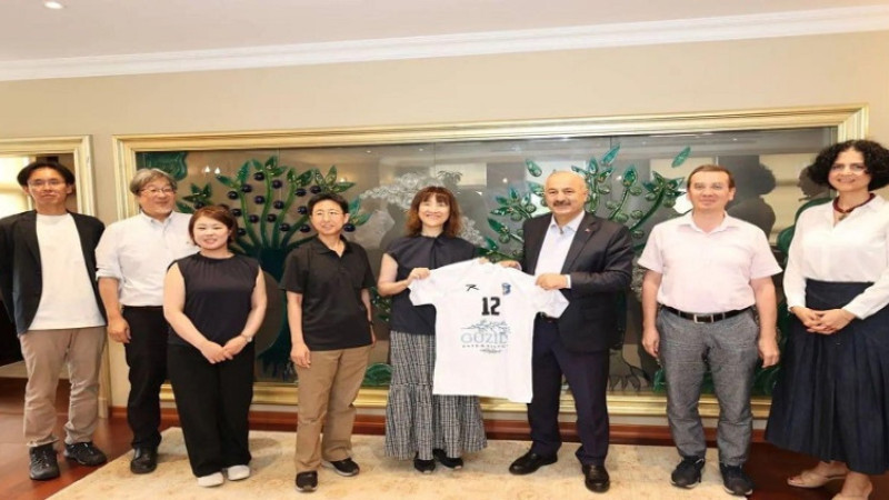 Başkan Büyükgöz’e Japonya’dan Konuk Heyet