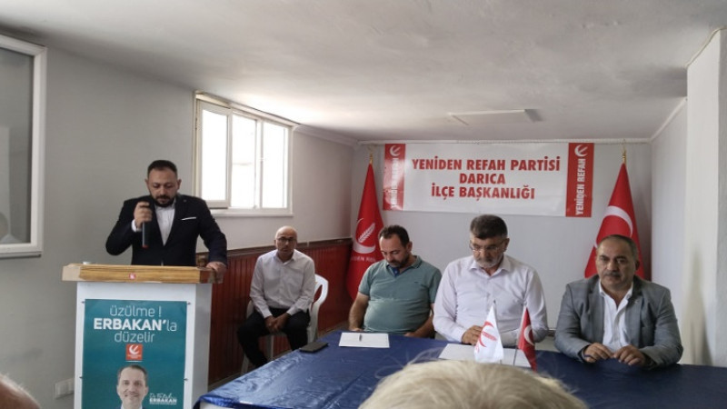 Darıca Refah'ta Başkan Çakır Güven Tazeledi