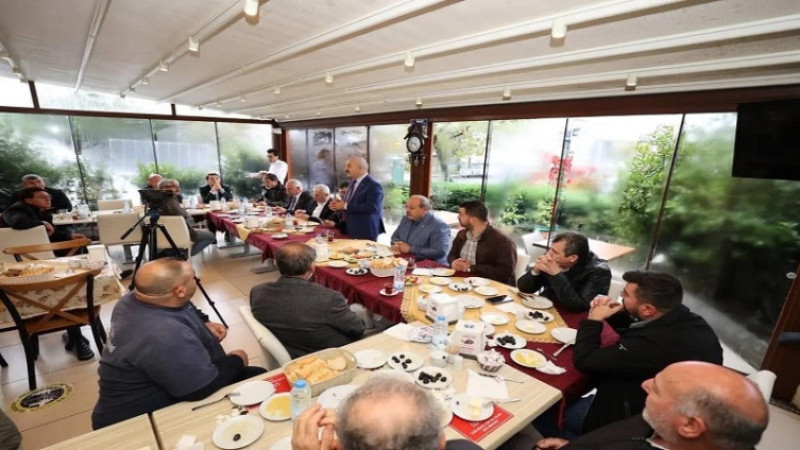 Başkan Büyükgöz sanayi  esnafıyla buluştu  