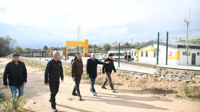 Başkan Çiftçi, Sokak Hayvanları Geçici Bakımevi’ni inceledi