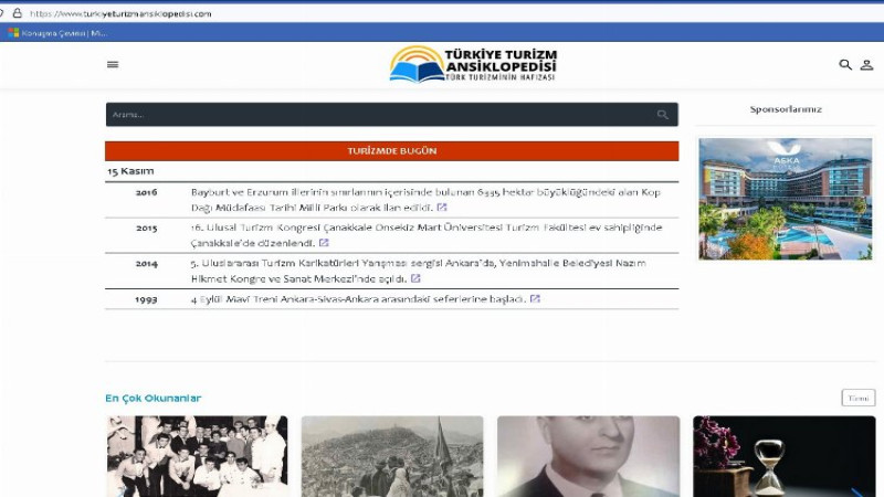 Türk Turizminin Hafızası Online Erişime Açıldı