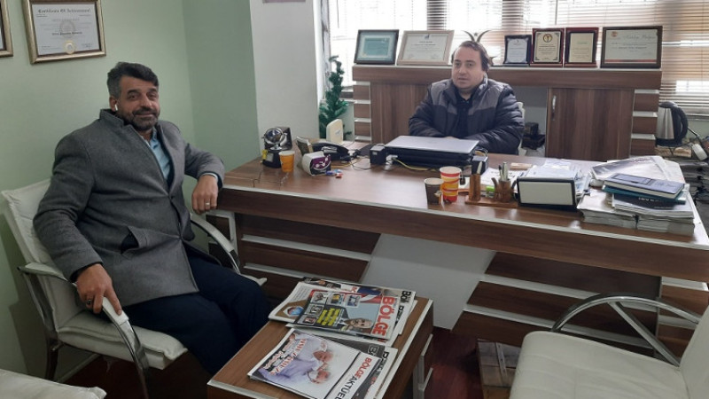 Çetinkaya’dan Gazetemize Ziyaret