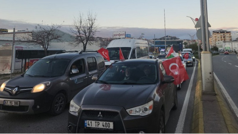 Gebze'den Gazze'ye Selam!