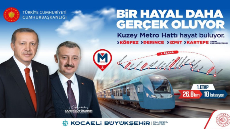 Kuzey Metro Hattında Devir Protokolü İmzalandı