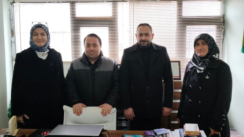 Yeniden Refah'tan Gazetemize 10 Ocak Ziyareti