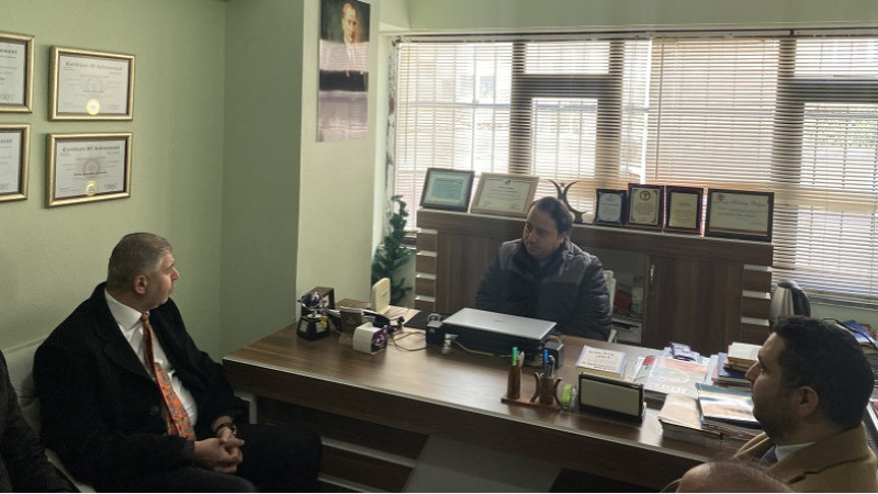 İyi Partili Öztürk ve Ekibi Gazetemize Ziyarette Bulundu