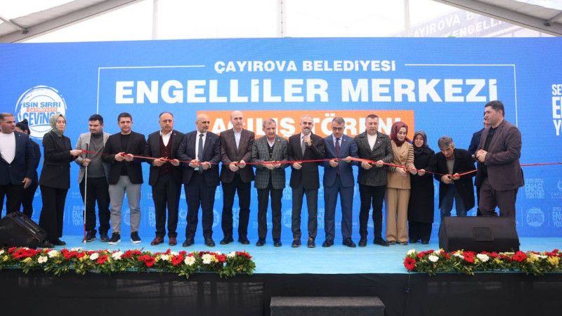 Çayırova Belediyesi Engelliler Merkezi Hizmete Açıldı