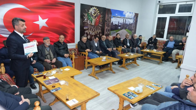 Çetinkaya dernekleri boş bırakmıyor