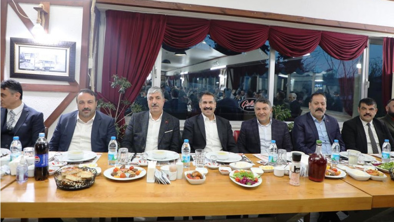 Ömeroğlu, STK başkanları ile iftarda buluştu