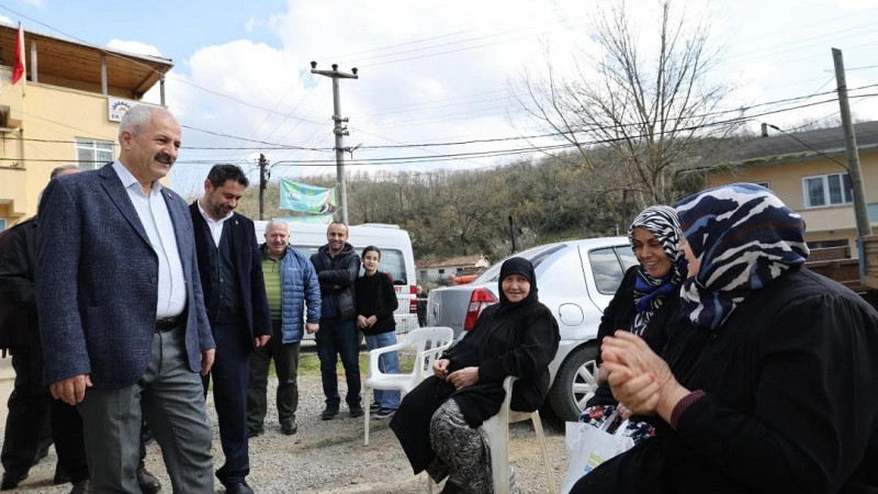 Başkan Adayı Büyükgöz Hafta Sonunu Kırsal Mahallelerde Geçirdi