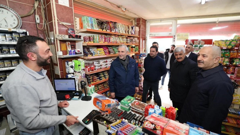Başkan Adayı Büyükgöz ve Vekil Hülagü  Arapçeşme Sakinlerine Misafir Oldu