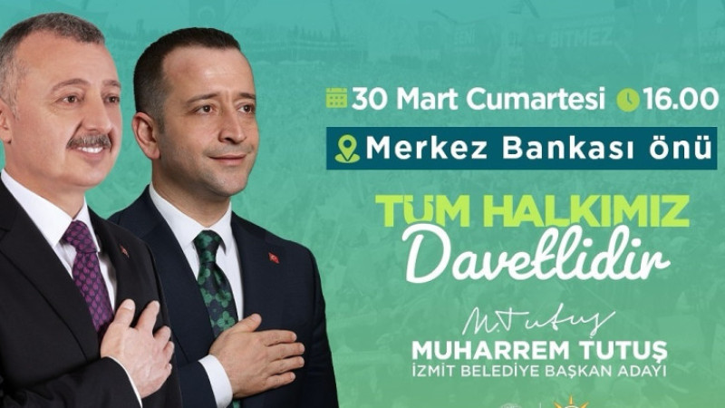 Cumhur ittifakı, Büyükakın ve Tutuş için gövde gösterisi yapacak