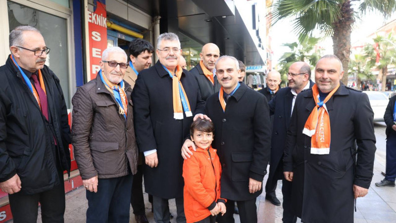Tipioğlu ve Çiftçi, Fatih Caddesi Esnaflarını Gezdi