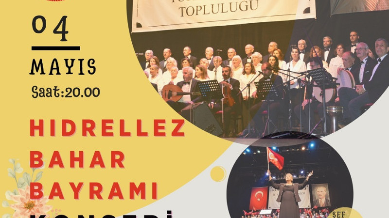 Kocaeli'de Hıdrellez Bahar Bayramı Konseri