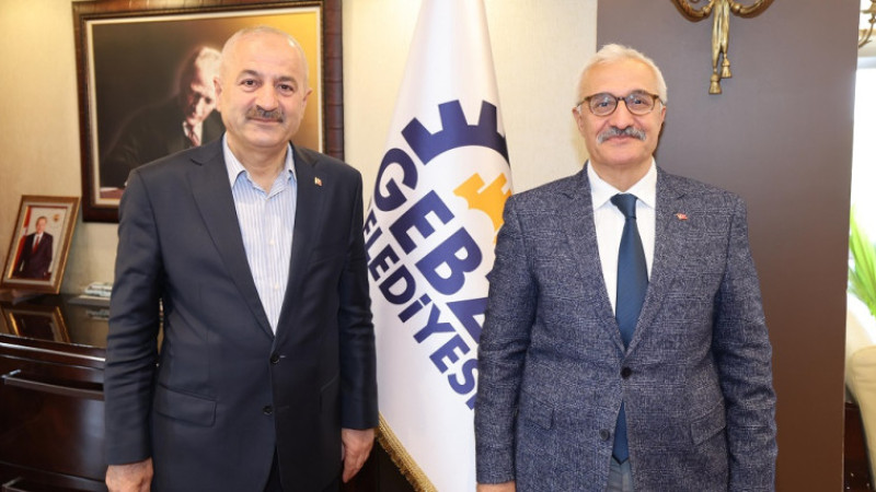 Kaymakam Özyiğit’ten Başkan Büyükgöz’e  Hayırlı Olsun Ziyareti