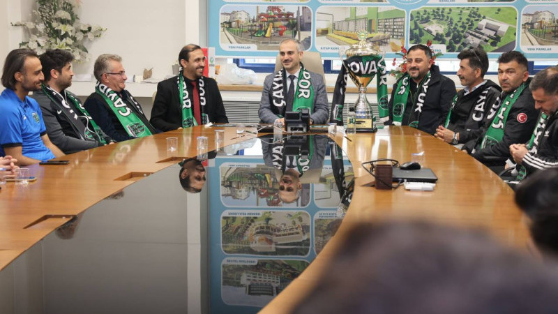 Başkan Çiftçi, Şampiyon Çayırovaspor’u Ağırladı!