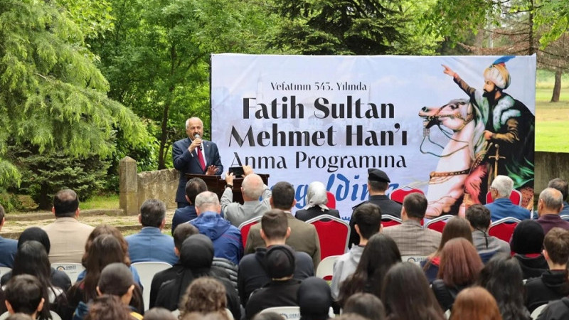 Fatih Sultan Mehmet Han  Hünkar Çayırı’nda Anıldı