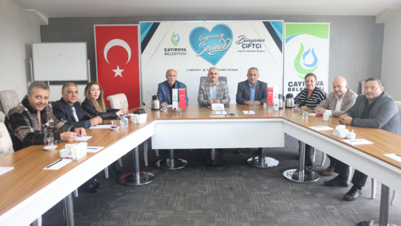 Başkan Çiftçi, muhtarlarla toplantı gerçekleştirdi