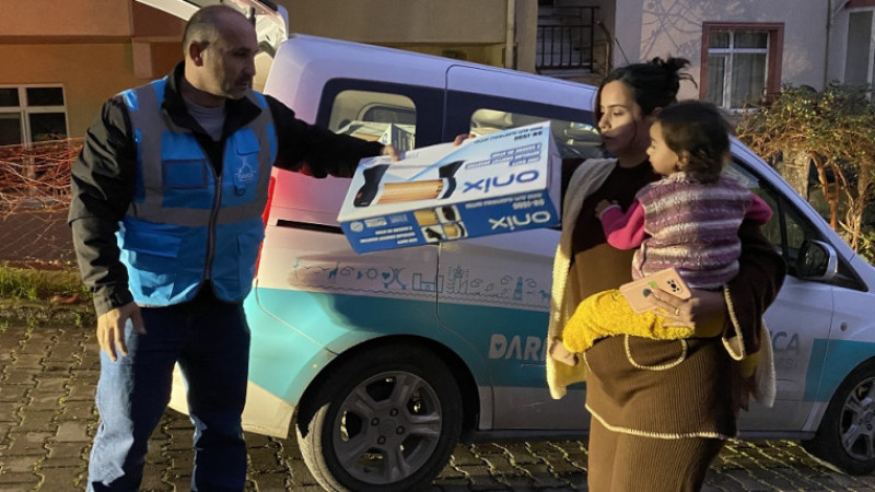 Darıca Belediyesi ihtiyaç sahiplerinin yanında