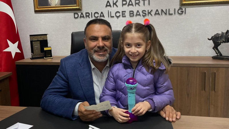 Darıcalı Zeynep Erva Şen’den Cumhurbaşkanı Erdoğan’a mektup