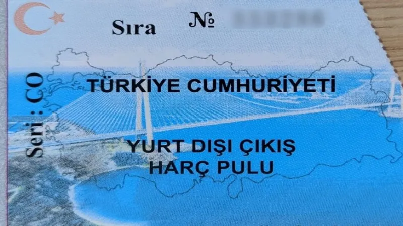 Yurt Dışı Çıkış Harcında Pulla Ödeme Devri Bitiyor!
